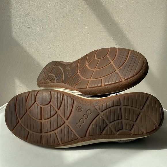 Ecco Leather Sneakers women’s size 39 - Picture 5 of 7